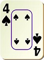 Spades,four,4,card,recreation - free image from needpix.com