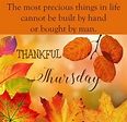 Each Thursday in November, I will share a quote and hope you will take ...