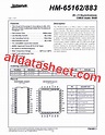 HM1-65162/883 Datasheet(PDF) - Intersil Corporation