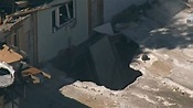 Close Look at Sinkhole that Swallowed Florida Man Video - ABC News