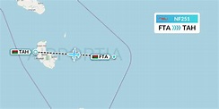 NF251 Flight Status Air Vanuatu: Futuna Island to Vanuatu (AVN251)