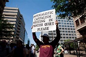 Tom Lingo in Activists Protest Outside World Bank/IMF Meetings - Zimbio