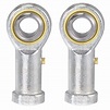 2 Pack PHS14 Spherical Rod End Bearing 14mm Bore Self-lubricated Joint ...