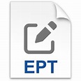 File extension .EPT - How to Open a EPT File?