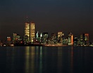 1990s Lower Manhattan Skyline At Night Photograph by Vintage Images ...