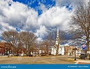Downtown Keene New Hampshire in Early Spring Stock Image - Image of square, street: 244006409