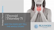 Thyroid Thursday #71: Why TSH Does NOT Tell The Whole Story (Case Study ...