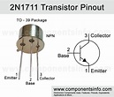 2N1711 Transistor Pinout, Equivalent, Uses, Features and More ...