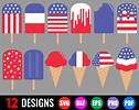 Craft Supplies & Tools Clip Art & Image Files popsicle digital ...