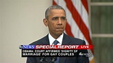 Obama: Supreme Court Ruling on Same-Sex Marriage 'Victory for America ...