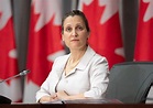 Chrystia Freeland to become Canada's next finance minister