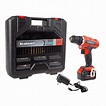 Stalwart 75-PT1036 20V Cordless Drill with Rechargeable Lithium Ion ...