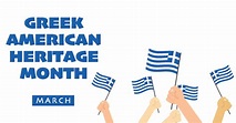 March Marks Greek American Heritage Month - Pediatrics
