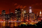 Lower Manhattan Night Skyline Photograph by Greg Norrell - Fine Art America