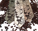 Coffee necktie. Men's tie silkscreened coffee tree | Etsy