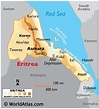 Eritrea Map / Geography of Eritrea / Map of Eritrea - Worldatlas.com