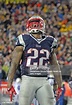 New England Patriots running back Stevan Ridley celebrates his 4th ...