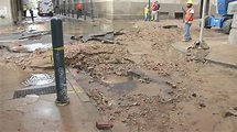 Damage caused by the Center City water main break - 6abc Philadelphia