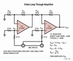 Typical Application for LT1229 - Dual 100MHz Current Feedback ...