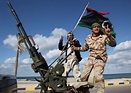 Libyan Militia Members Towns Throughout Countrys Editorial Stock Photo ...