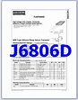 J6806D PDF - 750V, 6A, NPN Transistor, FJAF6806D
