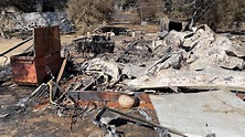 Valley Fire Victim Determined to Rebuild Despite Not Having Fire ...