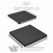 GS71024T-10 GSI Memory - Veswin Electronics