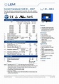 HAS50-P_（LEM(莱姆)）HAS50-P中文资料_价格_PDF手册-立创电子商城