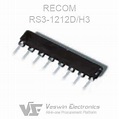 RS3-1212D/H3 RECOM Logic ICs - Veswin Electronics
