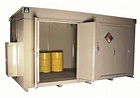 Chemical Storage Buildings and Containers by Benko Products, Inc.