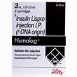 Humalog 100IU/ml Solution for Injection 5 x 3 ml | Uses, Side Effects ...