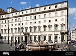 Palazzo Chigi in Rome - Residence of the Italian Prime Minister Stock ...