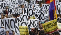 Madrid anti-austerity protests turn violent again