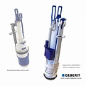 Geberit Sigma Concealed Cistern Dual Flush Valve 244.820.00.1 - PlumbinBits