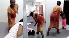 Woman brutally beats 6-yr-old girl for spilling food; video goes viral ...