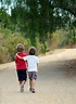 "Boys Walking Trail, Best Friends" by Stocksy Contributor "Monica ...