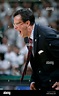 Indiana coach Tom Crean yells instructions during the first half of an ...
