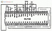 Микросхемы ICL7106, ICL7106R, ICL7106S - АЦП (характеристики, даташит)