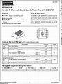FDS4410A datasheet - Single N-channel, Logic-level, Powertrench Mosfet