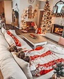 A Cozy Couch for our Big Family! - Cotton Stem | Cozy christmas living ...
