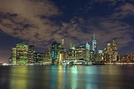 Lower Manhattan Night Skyline Photograph by Brian Knott Photography ...