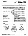 HA7-5102 Datasheet PDF - Intersil