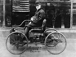 Henry Ford in his first car - a picture from the past | Art and design ...