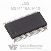 GS74116ATP-10 LGS Memory - Veswin Electronics