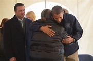 President Obama Delivers Emergency Hugs to Staten Island
