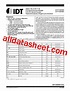 IDT71V67603S133PFG Datasheet(PDF) - Integrated Device Technology