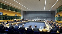 Eurozone finance ministers hold emergency meeting on Greek bailout ...
