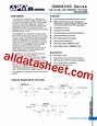 GM66302TA5RG Datasheet(PDF) - Gamma Microelectronics Inc.
