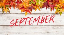 Red September Word In White Wood Background HD September Wallpapers ...