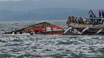 Philippine ferry sinks off Leyte with dozens dead - BBC News